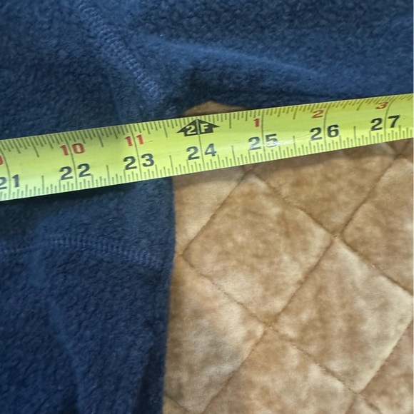 Navy and Blue Chevron Fleece Pullover by AERIE💙cute comfy cozy💙see pic 4 details - Picture 5 of 10